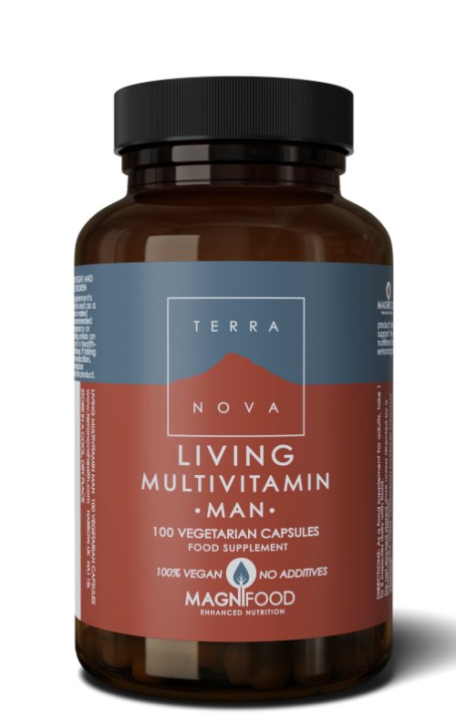 Living multivitamin man 100 capsules Terranova