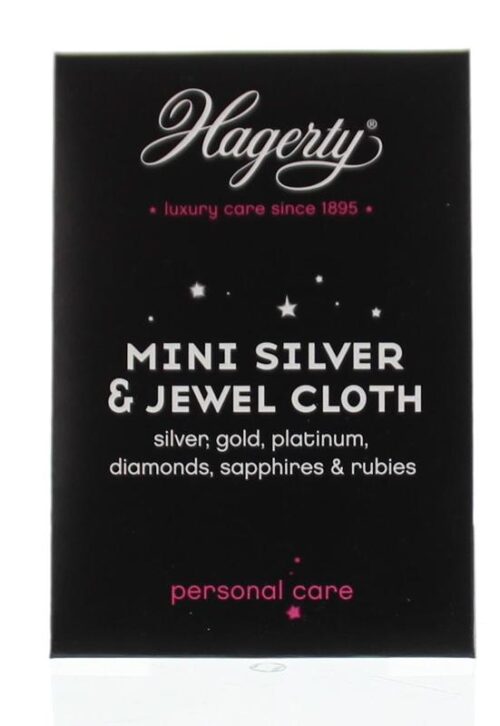 Silver jewel cloth mini 1 stuk Hagerty