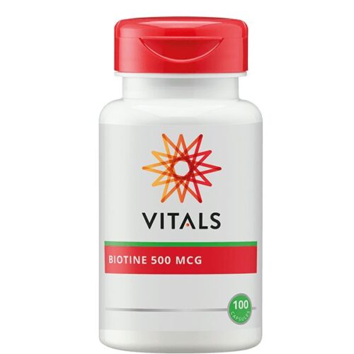 Vitamine B8 biotine 500 mcg 100 capsules Vitals