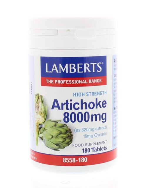 Artisjok 8000 mg (Ibisene) 180 tabletten Lamberts