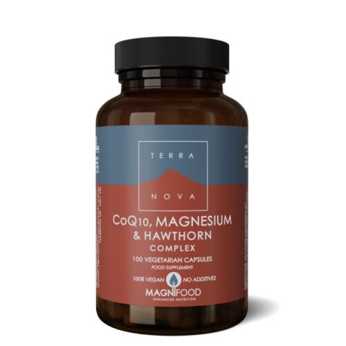 CoQ10, magnesium & hawthorn complex 100 capsules Terranova
