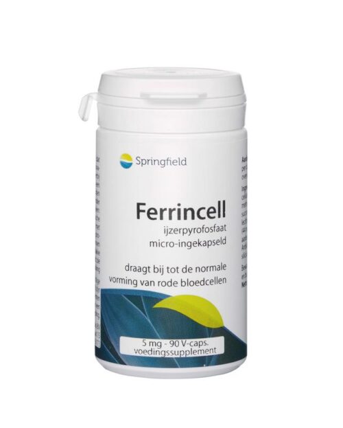 Ferrincell 44 mg - ijzer pyrofosfaat 5 mg 90 vegi-caps Springfield