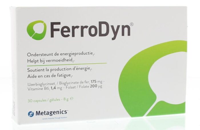 Ferrodyn 30 capsules Metagenics