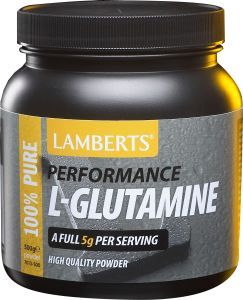 L-Glutamine poeder 500 gram Lamberts