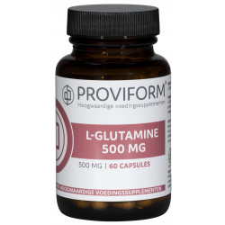 L Glutamine 500 mg 60 capsules Proviform