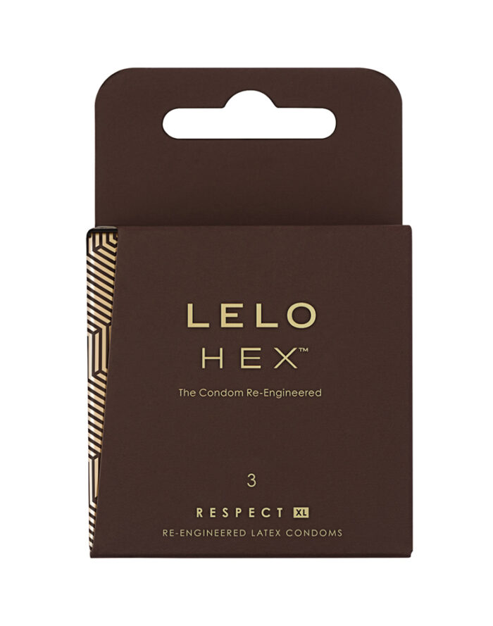 Lelo - HEX Condooms Respect XL 3 Pack