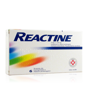 Reactine anti-histamine 10mg 14 tabletten