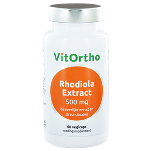 Rhodiola extract 500 mg 60 vegi-caps Vitortho