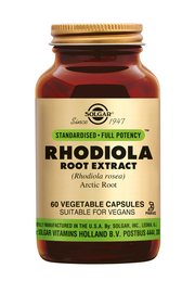 Rhodiola Root Extract 60 plantaardige capsules Solgar