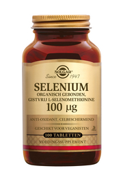 Selenium 100 ug 100 tabletten Solgar