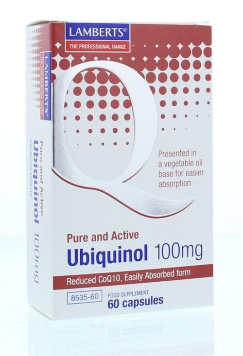 Ubiquinol Q10 100 mg 60 capsules Lamberts