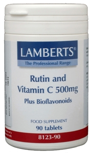 Vitamine C 500 mg rutine & bioflavonoiden 90 tabletten Lamberts