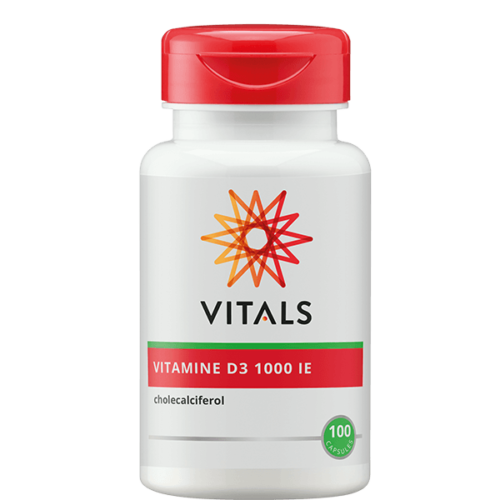 Vitamine D3 1000IE 100 capsules Vitals