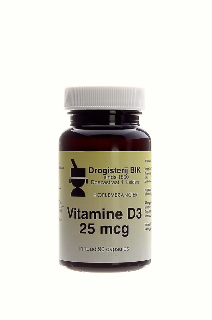 Vitamine D3 25 mcg 1000iu 90 capsules (Pearls) Drog.Bik