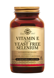 Vitamine E + with selenium 100 vegicapsules Solgar