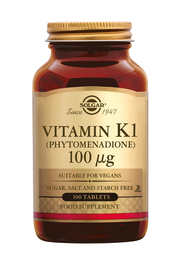 Vitamine K1 100 tabletten Solgar