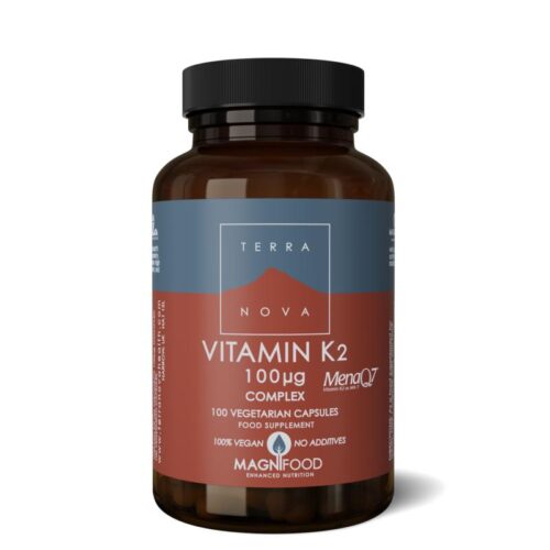 Vitamine K2 100 mcg complex 100 capsules Terranova