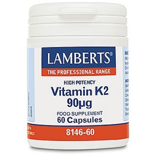 Vitamine K2 90 mcg 60 capsulles Lamberts