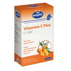 Vitamine c plus 1000mg 45tabl wapiti