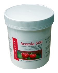 Acerola vitamine C 500 kauw 150 tabletten Fytostar