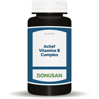 Actief vitamine B complex 60 capsules Bonusan