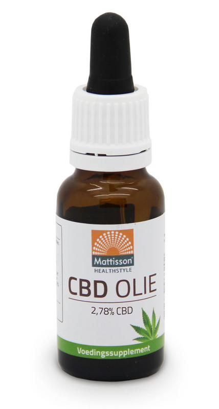 CBD Olie 2.78% 20 ml Mattisson