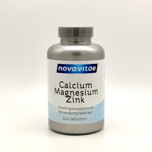 Calcium magnesium zink 240 tabletten Nova Vitae