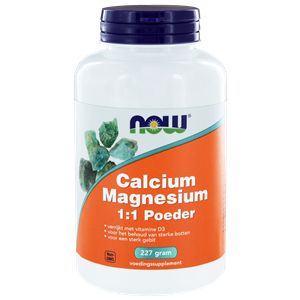 Calsium & magnesium 1:1 227 gram NOW