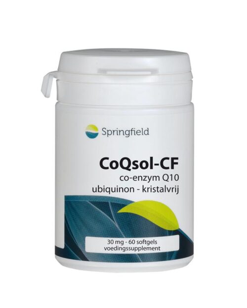 CoQsol coenzym Q10 30 mg 60 softgels Springfield