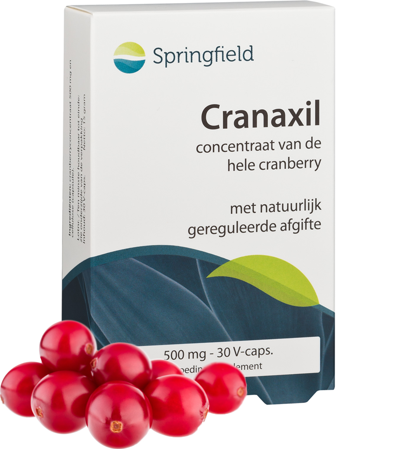 Cranaxil cranberry 500 mg 30 vegicaps Springfield
