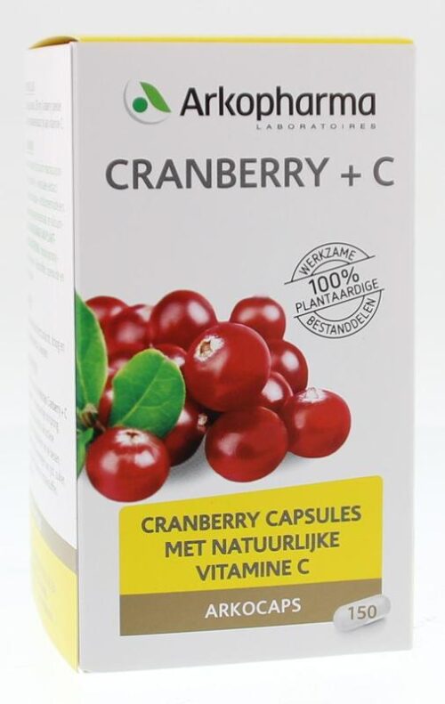 Cranberry & Vitamine C 150 capsules Arkocaps