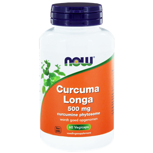 Curcuma Longa 500 mg (Curcumine Phytosome) 60 vegi-caps NOW