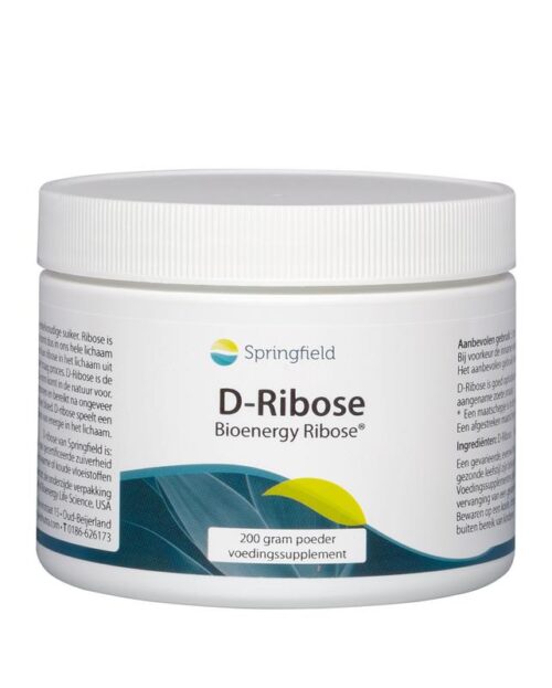 D-Ribose bioenergy poeder 200 gram Springfield