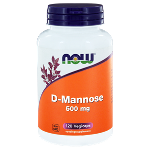 D Mannose 500 mg 120 vegi-caps NOW