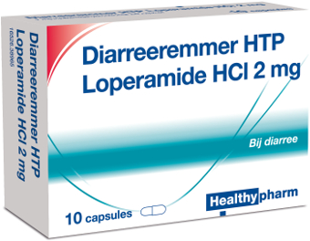 Diarree remmer 2mg/loperamide 10 capsules Healthypharm