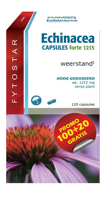 Echinacea forte 1215 maxi 120 capsules Fytostar