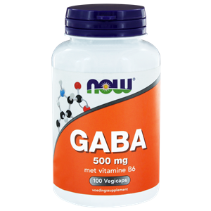 GABA 500 mg 100 capsules NOW
