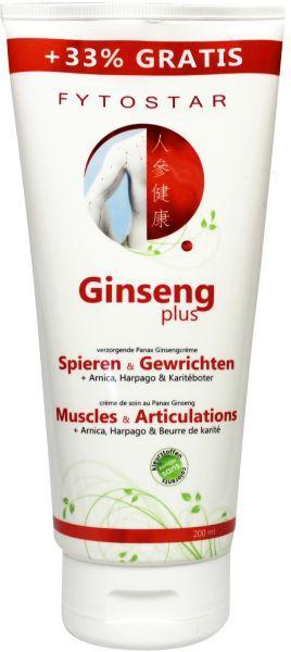 Ginseng plus spiercreme +33% 200 ml Fytostar