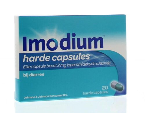 Imodium anti diaree 2mg 20 capsules