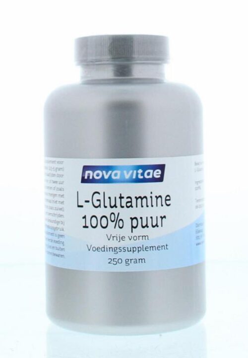 L-Glutamine 100% puur 250 gram Nova Vitae