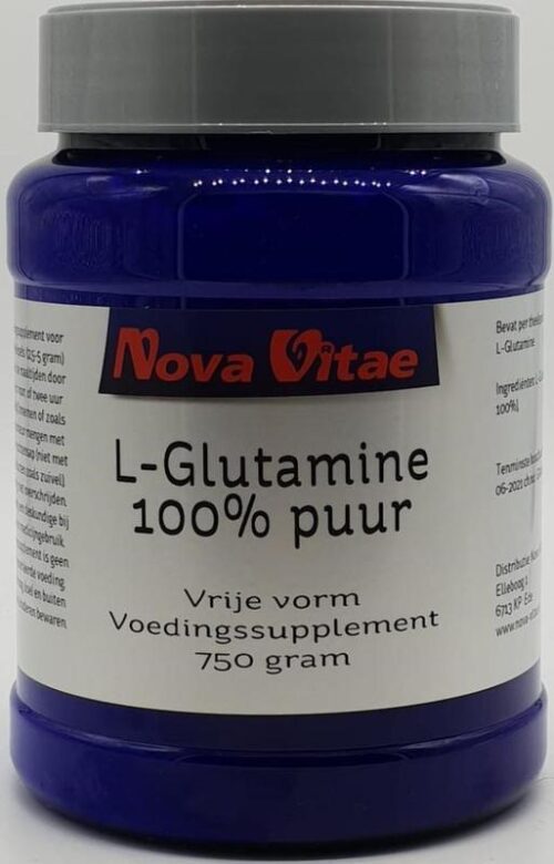 L-Glutamine 100% puur 750 gram Nova Vitae