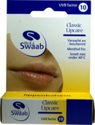 Lippenbalsem classic uvb/spf 10 Dr Swaab