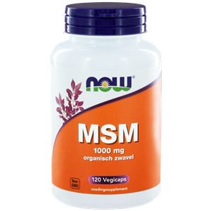MSM 1000 mg 120 capsules NOW