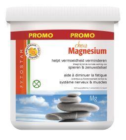 Magnesium chew kauwtabletten 120kt Fytostar