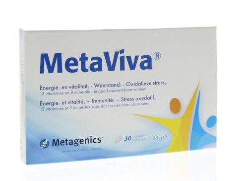Metaviva 30 tabletten Metagenics