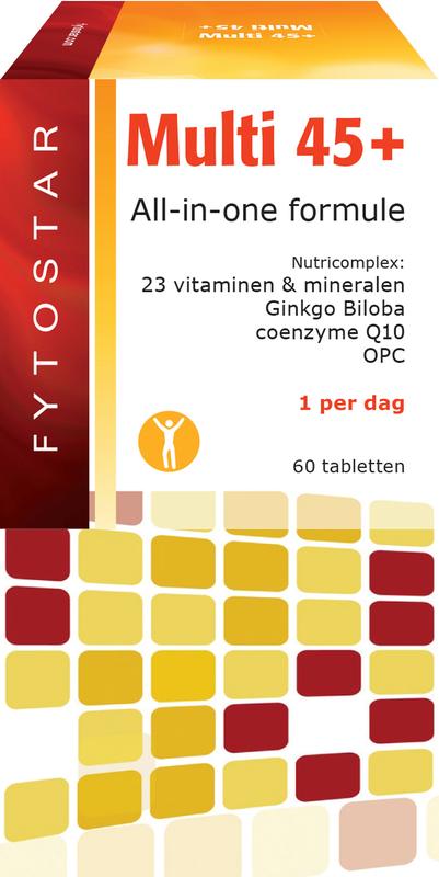 Multi 45+ multivitamine 60 tabletten Fytostar