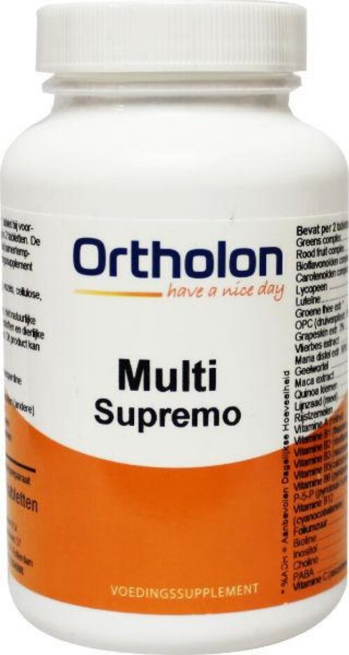 Multi supremo 60 tabletten Ortholon