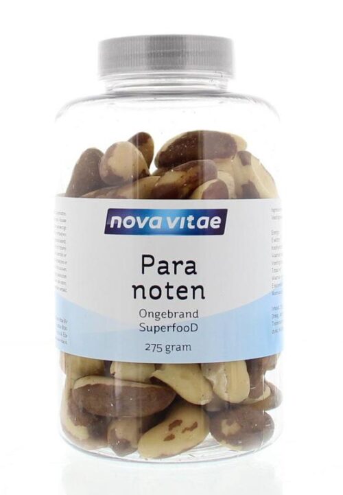 Paranoten ongebrand raw 275 gram Nova Vitae