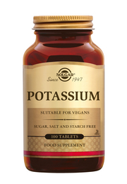 Potassium (kalium) 100 tabletten Solgar