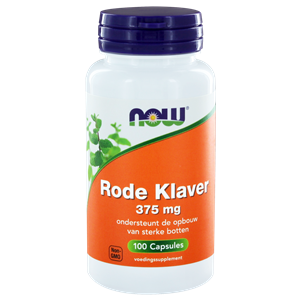 Rode Klaver 375 mg 100 capsules NOW
